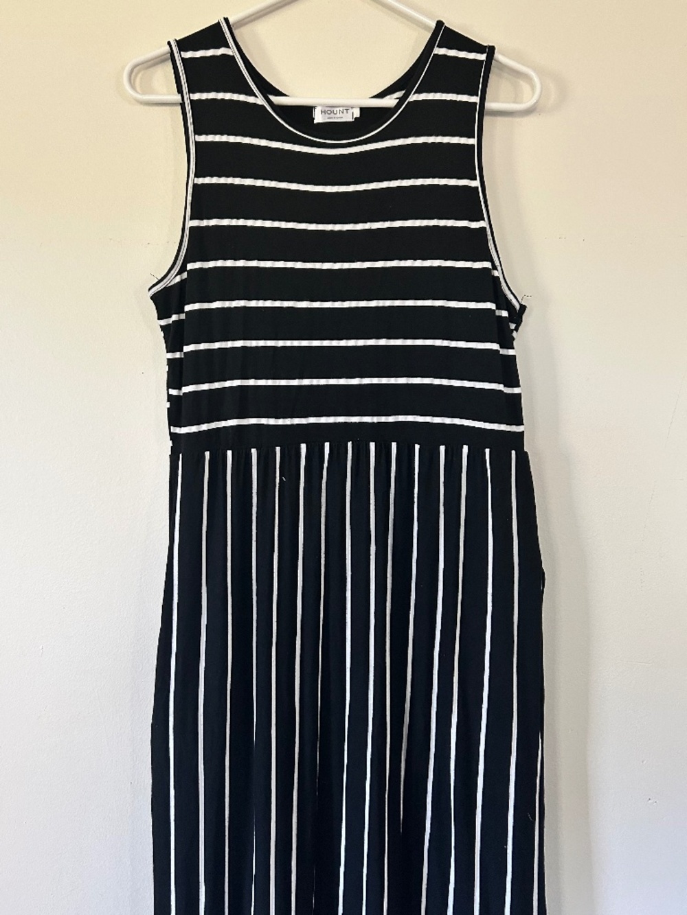 🎃Striped Sleeveless Maxi Dress